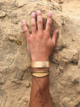 Load image into Gallery viewer, A N Z A Cuff • Ochre Leather
