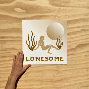 Lonesome 12 x 12" Print