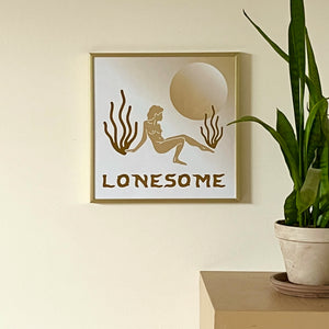 Lonesome 12 x 12" Print