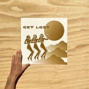 Get Lost 12 x 12" Print